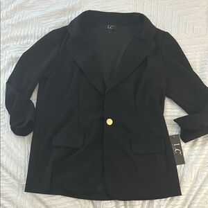 Women's Black Blazer Jacket